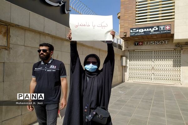 تجمع هیات مذهبی قم در اعتراض به اقدامات شوم هنجارشکنان