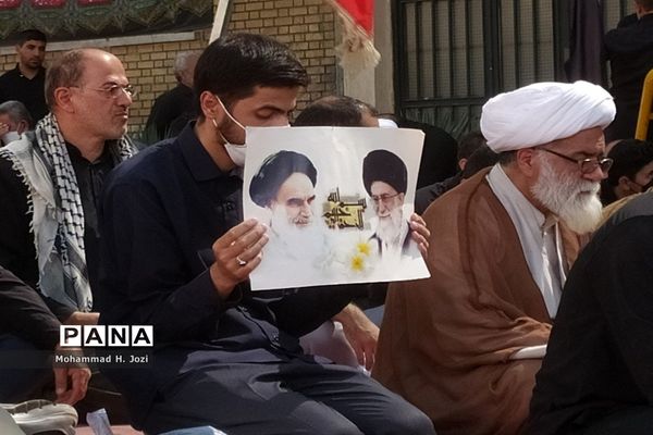 تجمع هیات مذهبی قم در اعتراض به اقدامات شوم هنجارشکنان