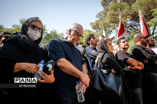 مراسم تشییع و خاکسپاری امین تارخ