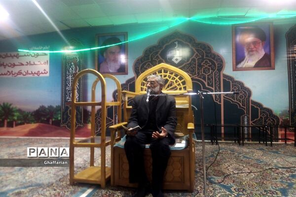 مراسم وداع با پیکر شهید مصطفی براتی