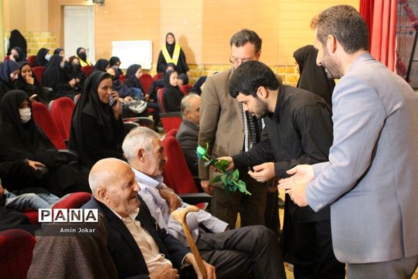 یادواره شهدای دانش‌آموز و فرهنگی در شهرستان خرم بید