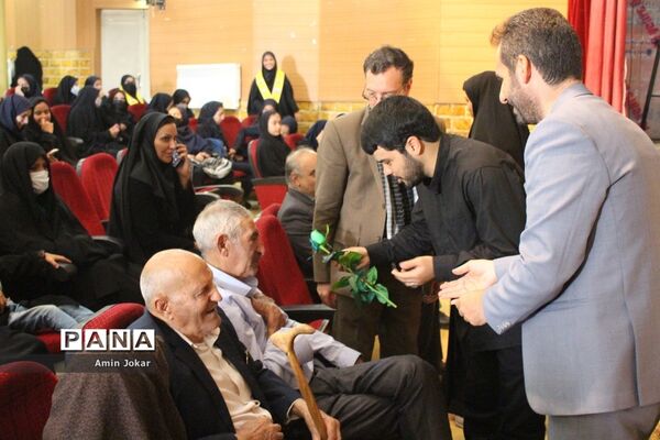 یادواره شهدای دانش‌آموز و فرهنگی در شهرستان خرم بید