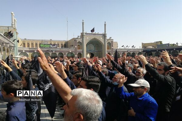 عزاداری مردم قم در سالروز شهادت امام رضا(ع)-2