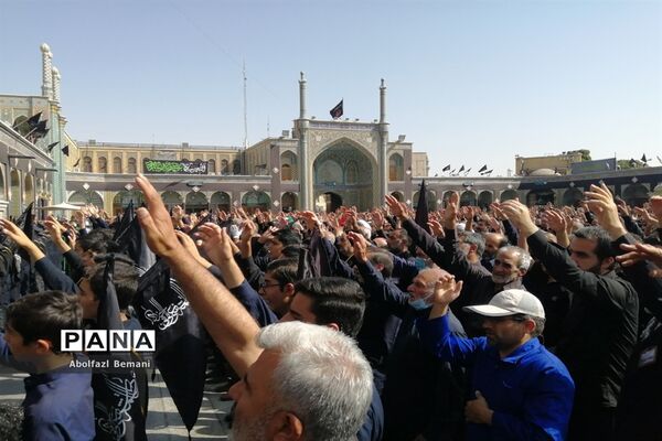 عزاداری مردم قم در سالروز شهادت امام رضا(ع)-2