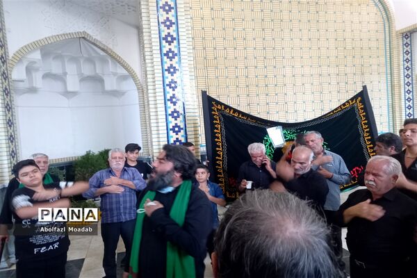 دسته‌های عزاداری مشهد در روز شهادت امام رضا(ع)