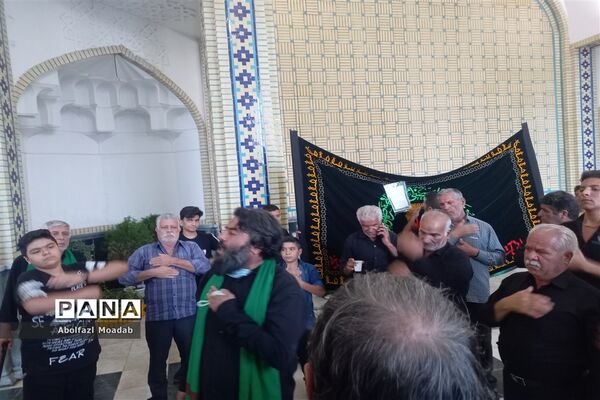 دسته‌های عزاداری مشهد در روز شهادت امام رضا(ع)
