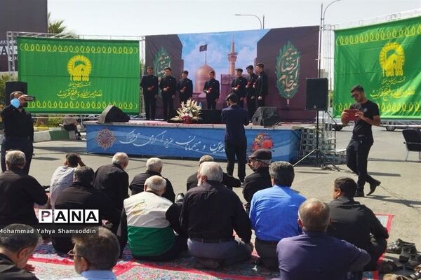 عزاداری سالروز شهادت امام رضا(ع) در سمنان