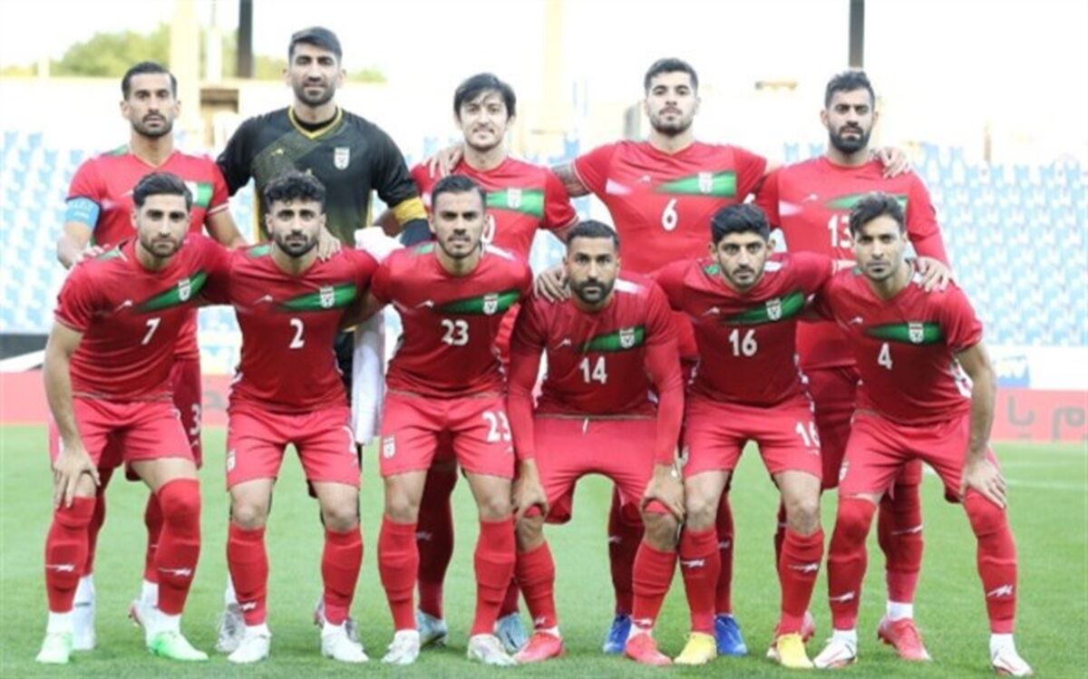 تساوی ایران و سنگال در نیمه نخست بازی فوتبال