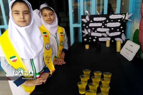برپایی موکب دانش‌آموزی به‌مناسبت آخرین روز ماه صفر