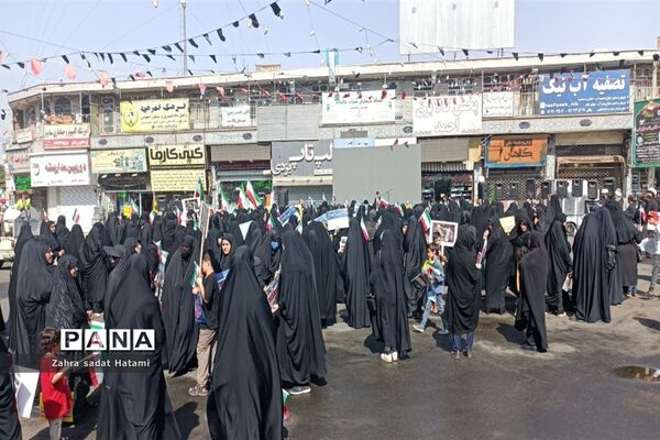 تجمع دختران و مادران انقلاب اسلامی در شهرستان پاکدشت