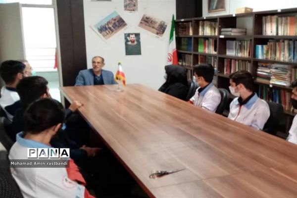 افتتاح کتابخانه دبیرستان فرهنگ عرفان منطقه ۱۳