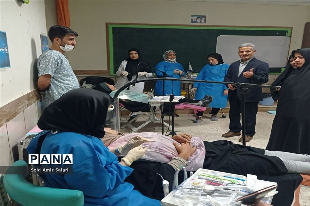 ارائه خدمات پزشکی رایگان در شهر شادمهر