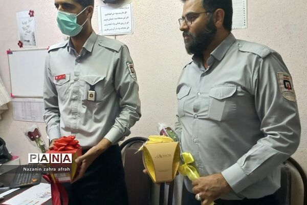 گرامیداشت روز آتش‌نشانی و ایمنی  در مدرسه حضرت زهرا(س) رودهن