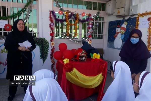 گرامیداشت روز آتش‌نشانی و ایمنی  در مدرسه حضرت زهرا(س) رودهن