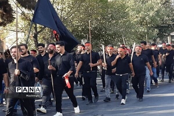 کاروان پیاده وارثان حماسه خونین اردهال رهسپار مشهد اردهال کاشان شد