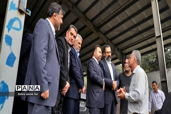 بازدید از مرکز کمپوست زباله شهرستان نور