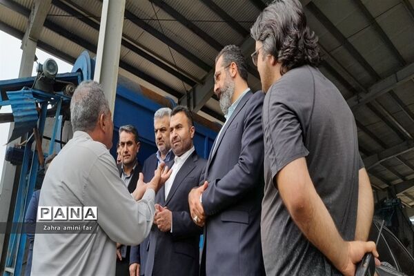 بازدید از مرکز کمپوست زباله شهرستان نور