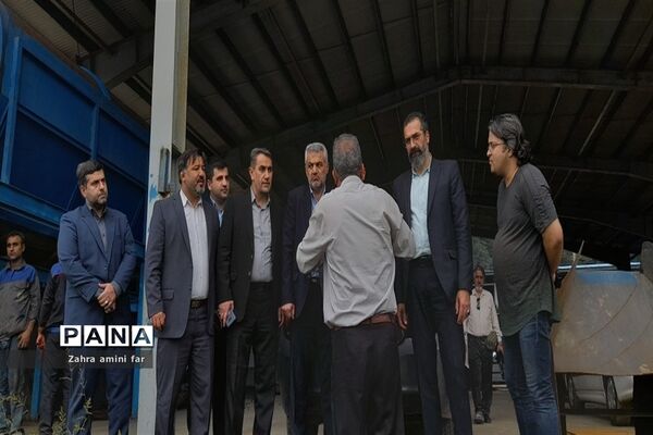 بازدید از مرکز کمپوست زباله شهرستان نور