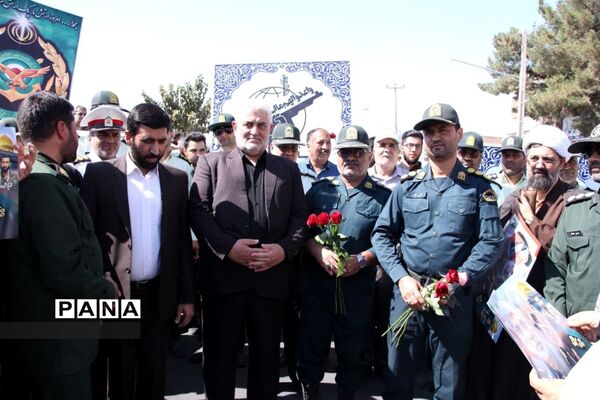 راهپیمایی مردم تربت‌جام در محکومیت تحرکات اغتشاشگران