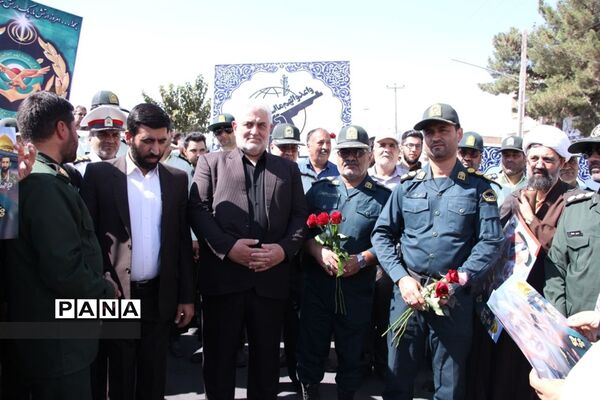 راهپیمایی مردم تربت‌جام در محکومیت تحرکات اغتشاشگران