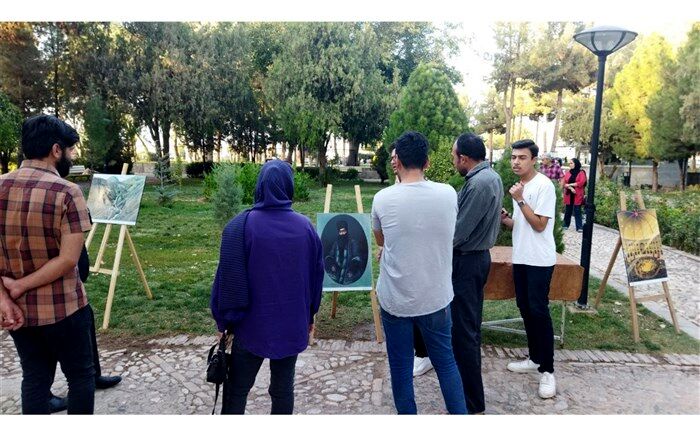 برگزاری نمایشگاه نقاشی در جوار آرامگاه کمال‌الملک