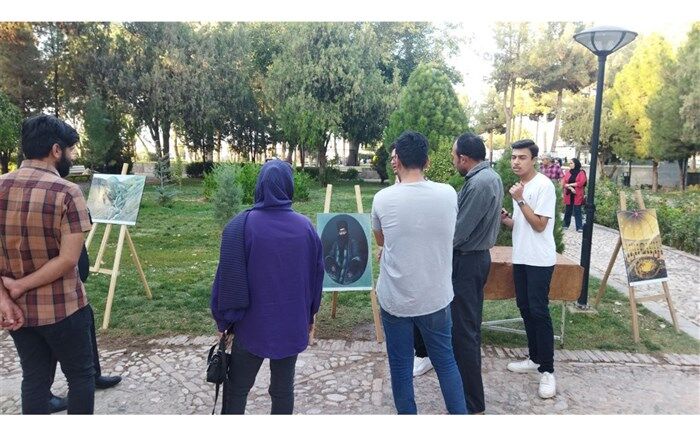 برگزاری نمایشگاه نقاشی در جوار آرامگاه کمال‌الملک