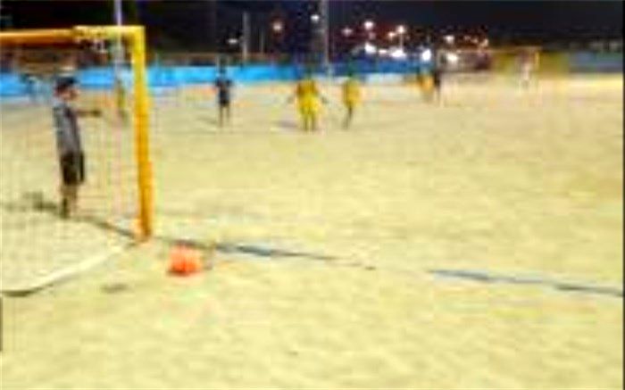 شکست نمایندگان استان بوشهر مقابل حریفان یزدی در بازی‌های فوتبال ساحلی