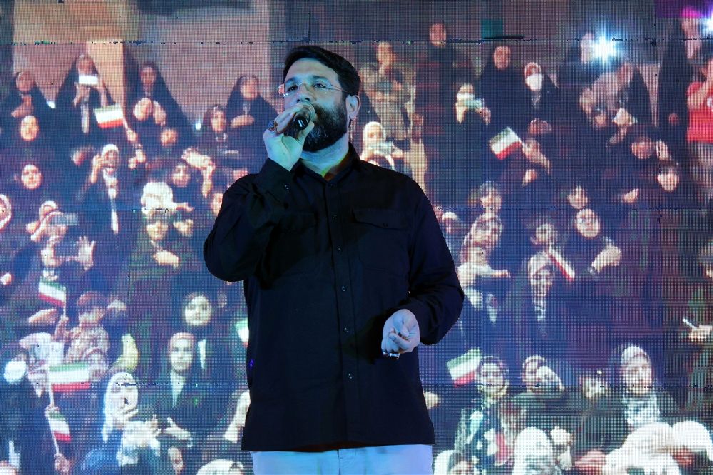 اجتماع بزرگ نسل غیور در پی محکومیت اهانت به مقدسات و اقدامات هنجار شکنانه آشوبگران در برخوار/ اصفهان