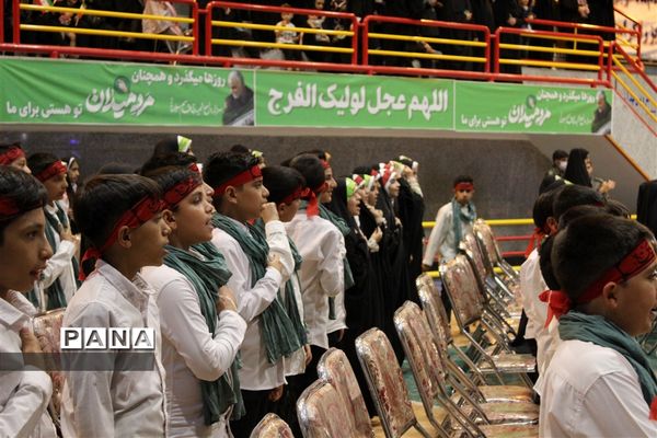 اجتماع بزرگ نسل غیور در پی محکومیت اهانت به مقدسات و اقدامات هنجار شکنانه آشوبگران در برخوار/ اصفهان