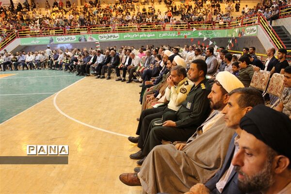 اجتماع بزرگ نسل غیور در پی محکومیت اهانت به مقدسات و اقدامات هنجار شکنانه آشوبگران در برخوار/ اصفهان