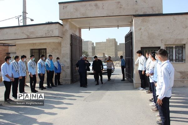 مراسم تجلیل از فرزند شهید مدافع امنیت در شهرستان اسلامشهر