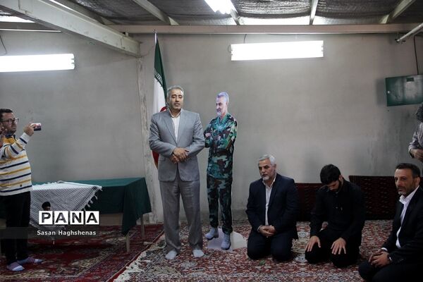 مراسم تجلیل از فرزند شهید مدافع امنیت در شهرستان اسلامشهر