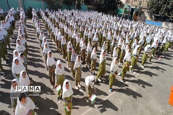 پویش شور عاطفه‌ها دبستان دخترانه حجاب  باقرشهر