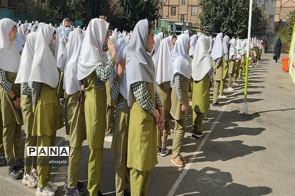 پویش شور عاطفه‌ها دبستان دخترانه حجاب  باقرشهر