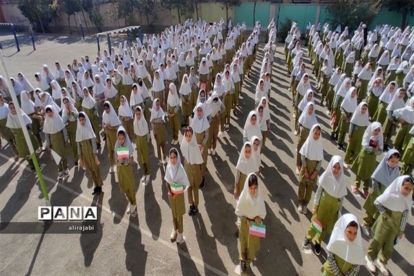 پویش شور عاطفه‌ها دبستان دخترانه حجاب  باقرشهر