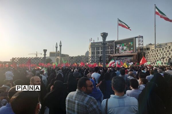 اجتماع بزرگ مردمی بیعت با امام زمان(عج)