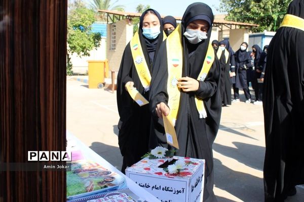 حضور رئیس سازمان دانش‌آموزی استان فارس در مراسم شور عاطفه‌ها