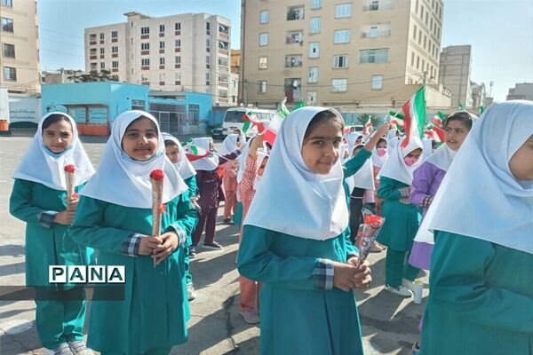جشن عاطفه‌ها در آموزشگاه آسیه آموزش و پرورش ملارد