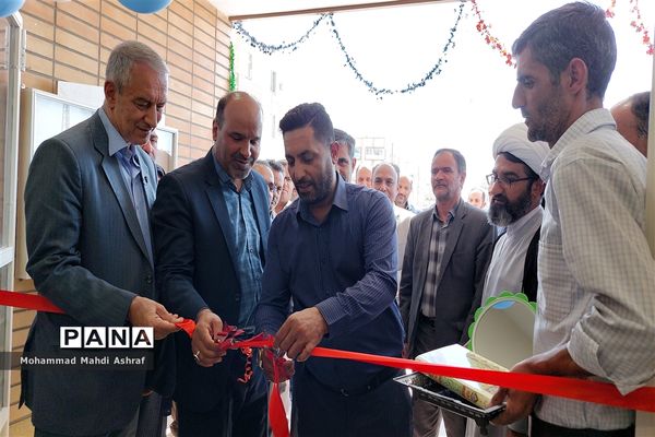 افتتاح مدرسه خیرساز در مسکن مهر قائمیه نایین