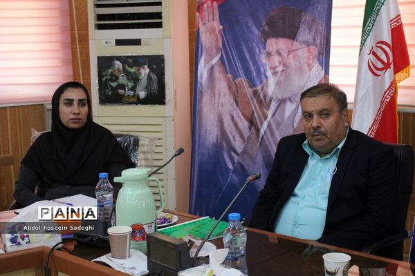 جلسه همه گروه‌های آموزشی درس تربیت‌بدنی آموزش و پرورش استان بوشهر