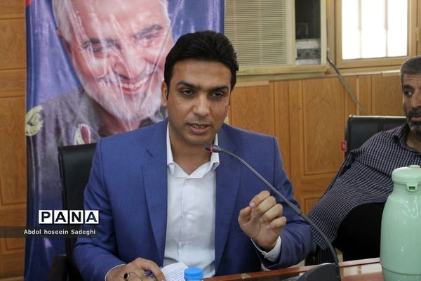 جلسه همه گروه‌های آموزشی درس تربیت‌بدنی آموزش و پرورش استان بوشهر