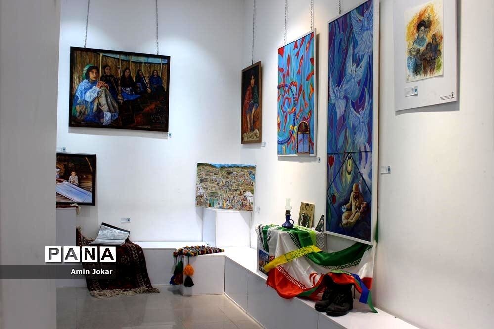 نمایشگاه نقاشی ‌رنگ و احساس