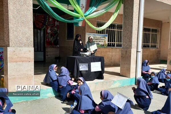 برگزاری مراسم شهادت امام حسن عسگری (ع) در مدارس رودهن
