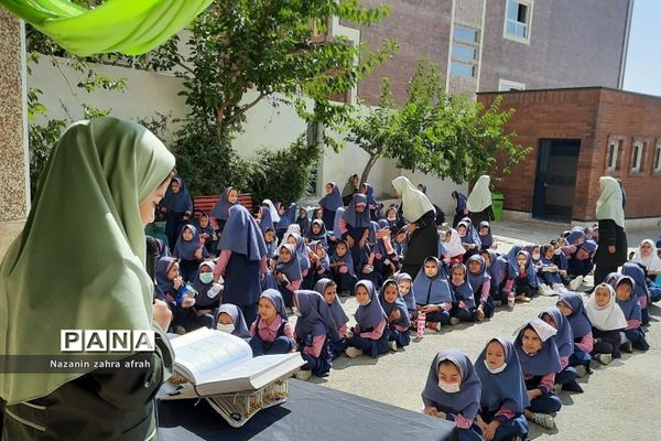 برگزاری مراسم شهادت امام حسن عسگری (ع) در مدارس رودهن