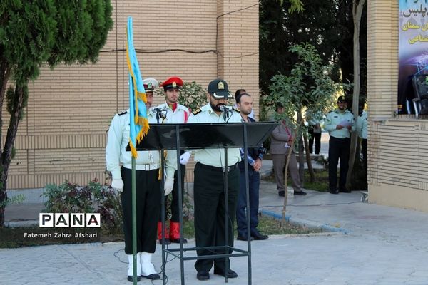 صبحگاه مشترک یگان‌های نمونه نیروهای مسلح استان سمنان