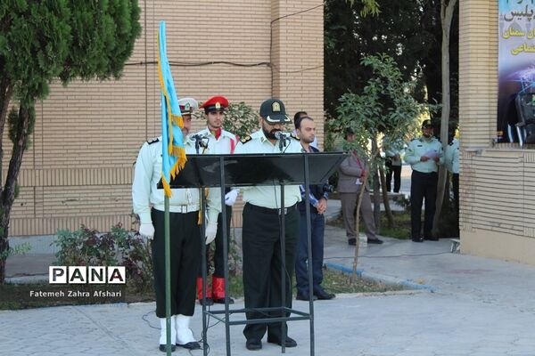 صبحگاه مشترک یگان‌های نمونه نیروهای مسلح استان سمنان