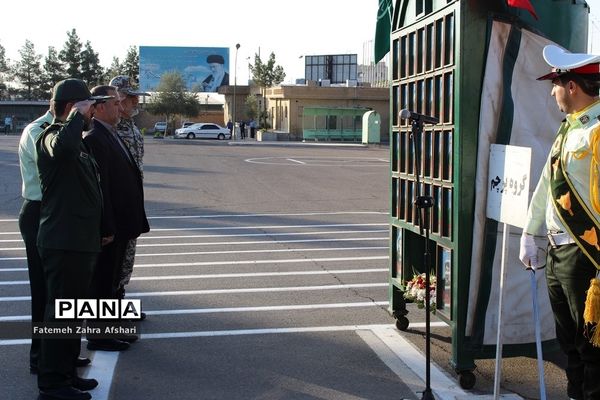 صبحگاه مشترک یگان‌های نمونه نیروهای مسلح استان سمنان