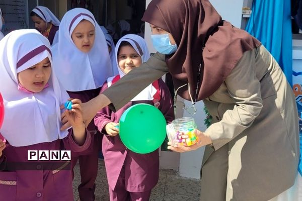 آموزش مصرف بهینه آب در دبستان حضرت زهرا(س)رودهن