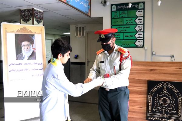 دیدار مدیرکل آموزش و پرورش آذربایجان شرقی با فرمانده نیروی انتظامی آذربایجان شرقی