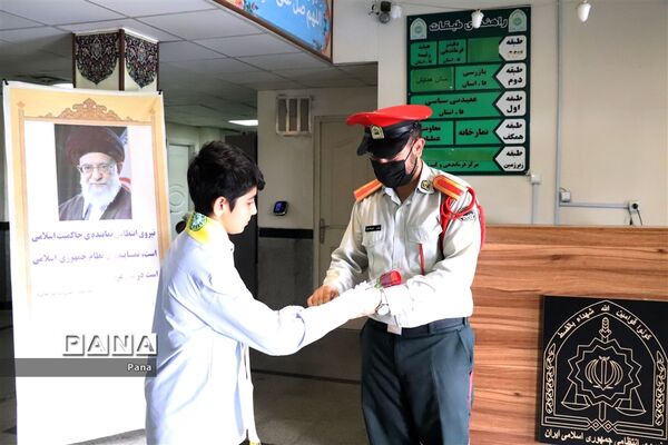 دیدار مدیرکل آموزش و پرورش آذربایجان شرقی با فرمانده نیروی انتظامی آذربایجان شرقی